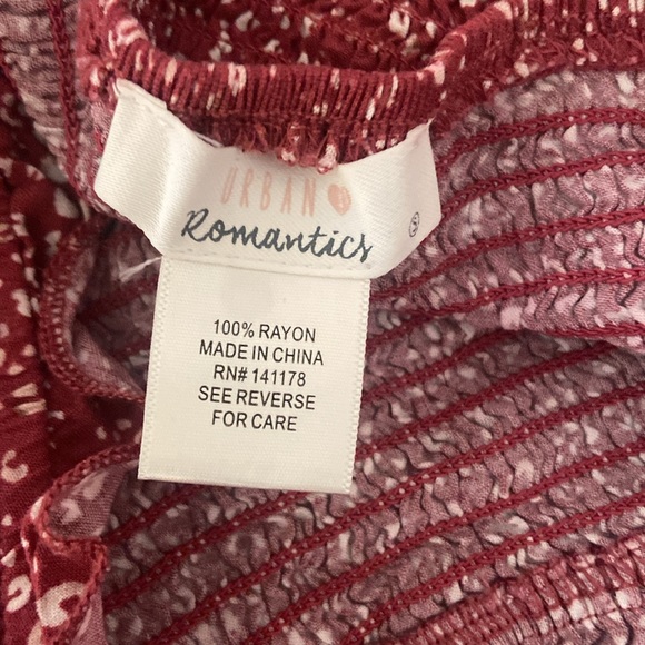 OFF THE SHOULDER PINK LONG SLEEVE TOP - Picture 2 of 2